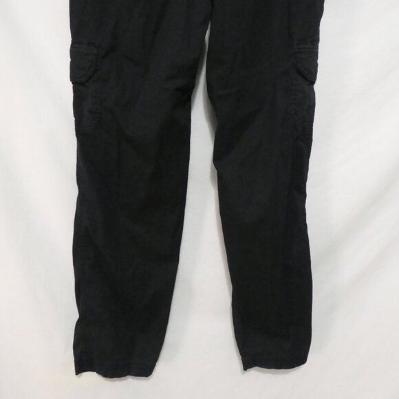 KHAKIS | size 4 | Casual Black Cotton Cargo Pants - Picture 13 of 16
